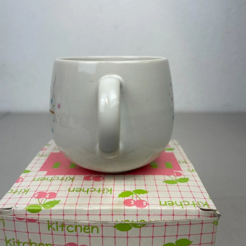 Vintage Sanrio Small People‎ Mug Dream Set Kitchen Tea Cup 1976 Japan Box New